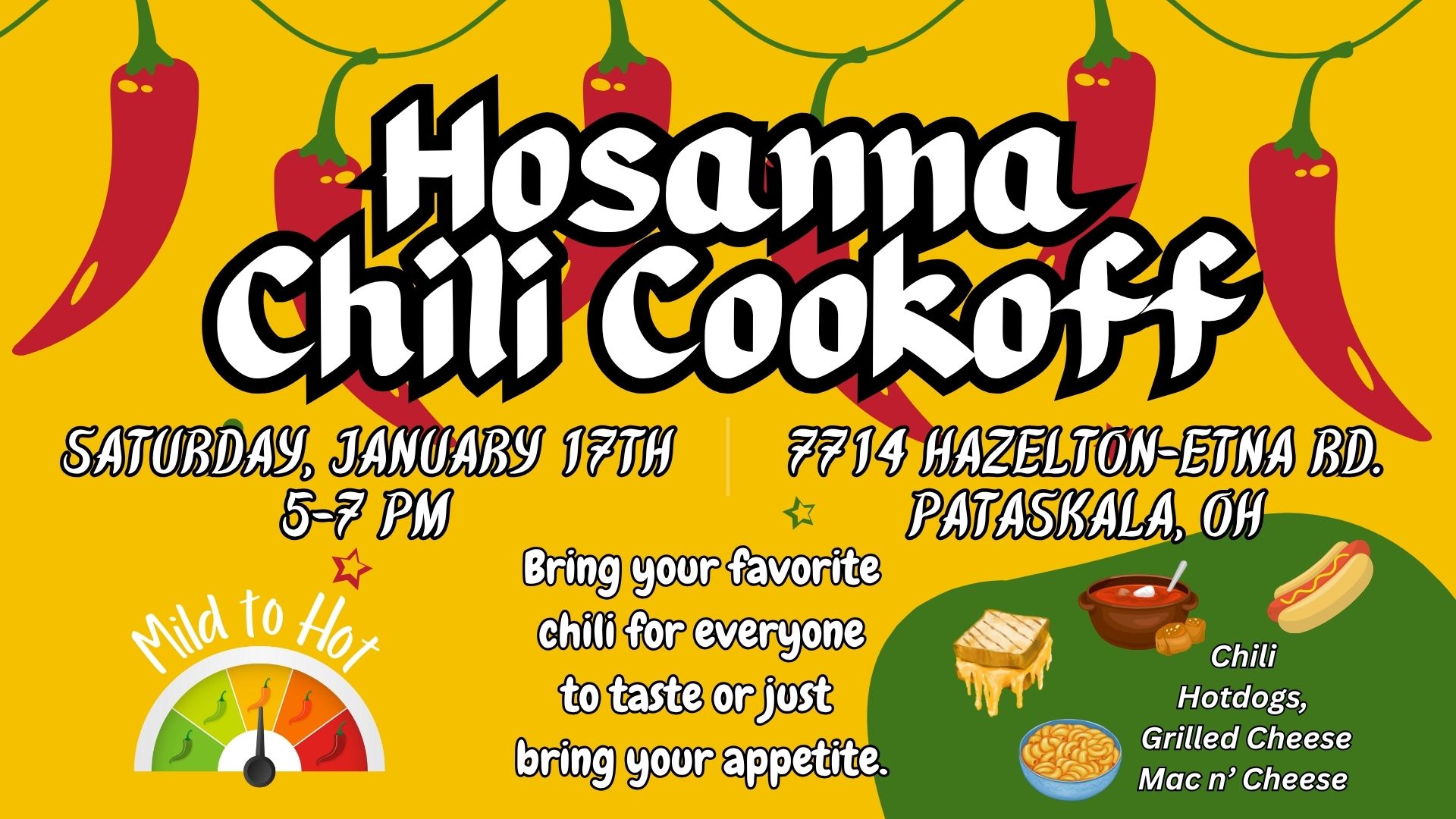Chili Cook Off – 1/17/2026