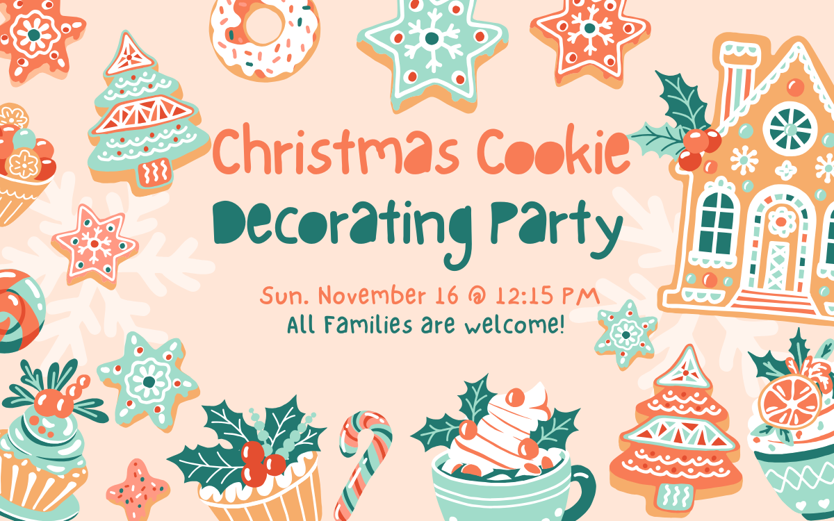 Cookie Decorating – 11/16/2025