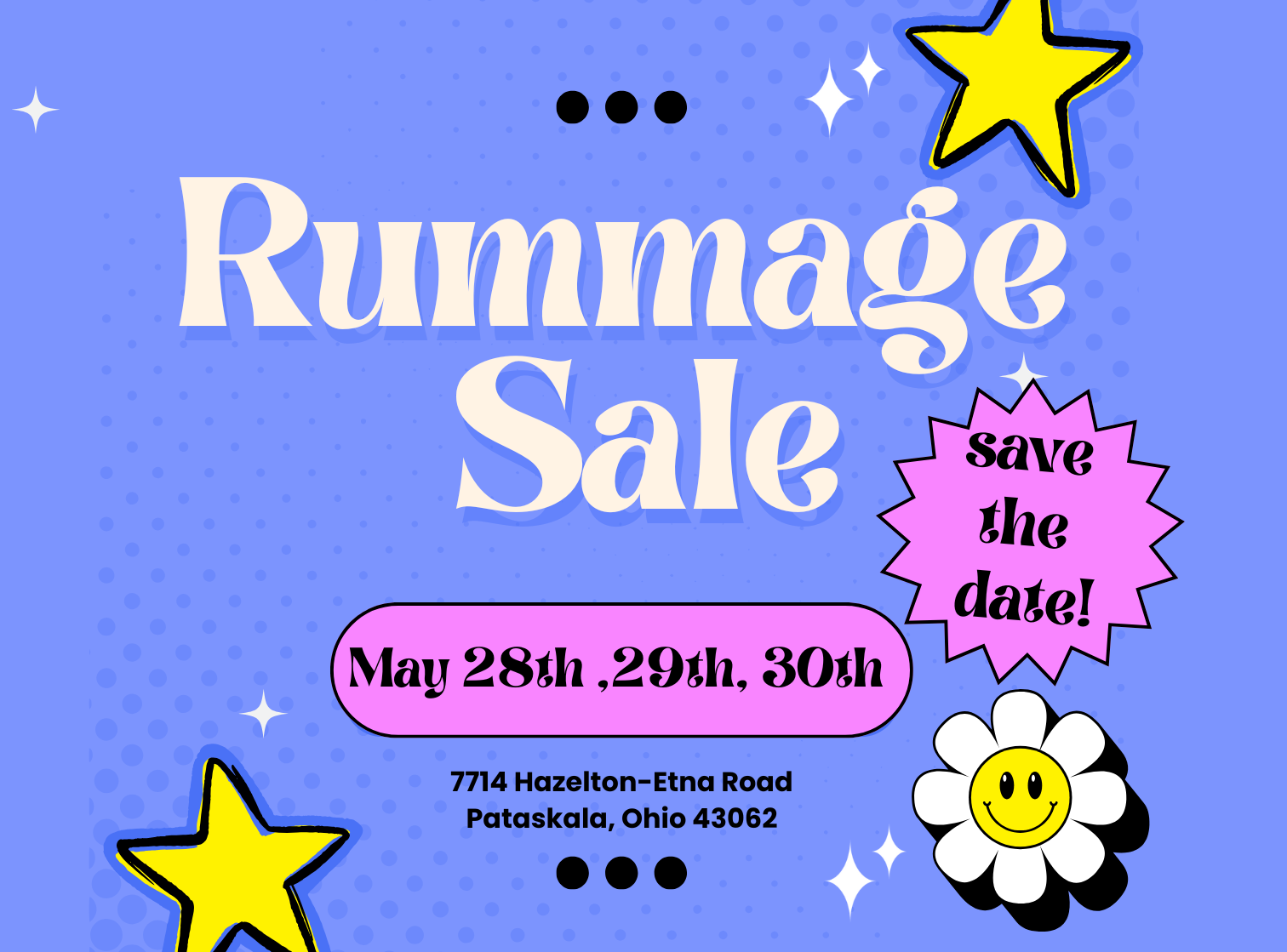 Rummage Sale – 5/28-30/26