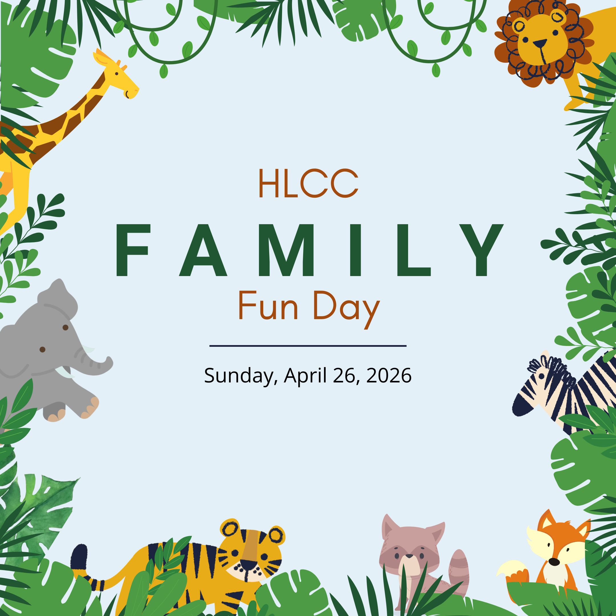 HLCC Family Fun Day – 4/26/26